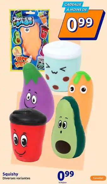 Action Squishy offre