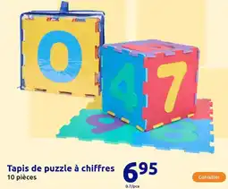 Action Tapis de puzzle à chiffres offre