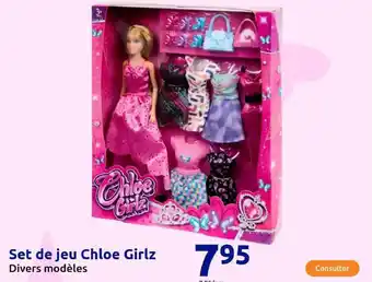 Action Set de jeu chloe girlz offre
