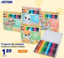 Action Crayons de couleur offre