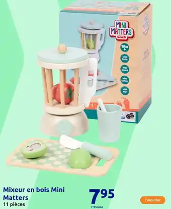Mixeur en bois mini matters