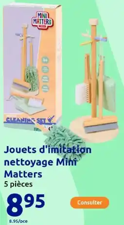 Action Jouets d'imitation nettoyage mini matters offre