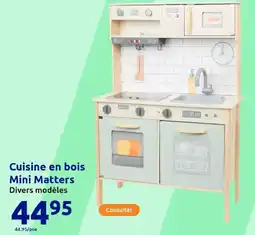 Action Cuisine en bois mini matters offre