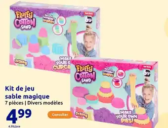 Action Kit de jeu sable magique offre