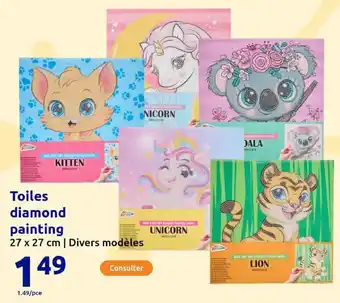 Action Toiles diamond painting offre