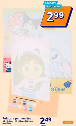 Action Peinture par numéro offre