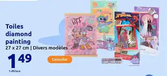 Action Toiles diamond painting offre