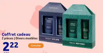 Action Coffret cadeau offre
