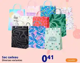 Action Sac cadeau offre