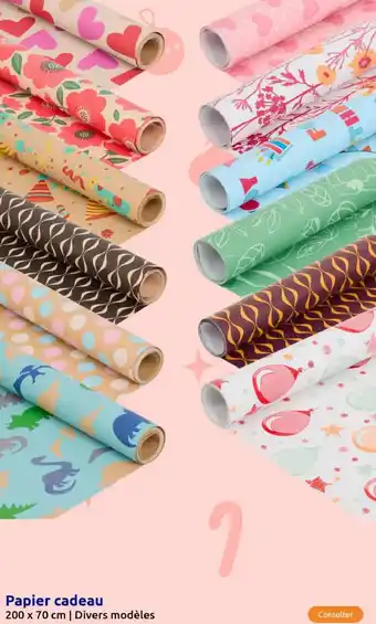 Action Papier cadeau offre