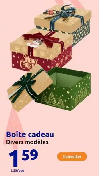 Action Boîte cadeau offre