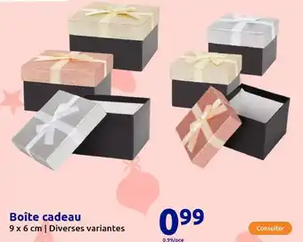 Action Boîte cadeau offre