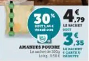Amandes poudre