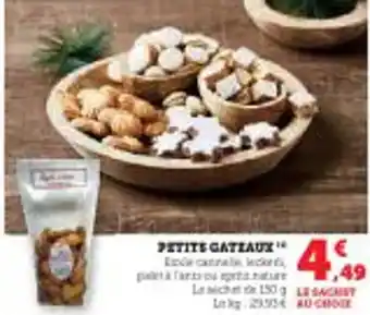 Super U Petits gateaux offre