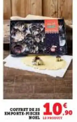 Super U Coffret de 25 emporte pieces noel offre