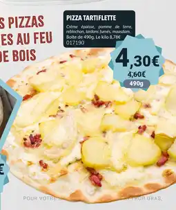 Gel 2000 Pizza tartiflette offre