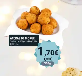Gel 2000 Accras de morue offre