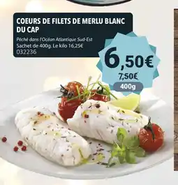Gel 2000 Coeurs de filets de merlu blanc offre
