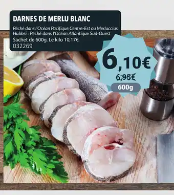 Gel 2000 Darnes de merlu blanc offre