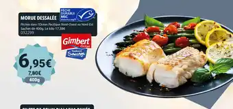 Gel 2000 Morue dessalée offre