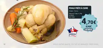 Gel 2000 Poule prête à cuire offre