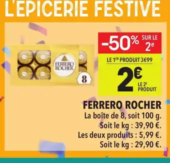 Supeco FERRERO ROCHER offre