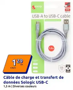Action Câble de charge et transfert de offre