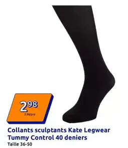 Action Collants sculptants kate legwear tummy control 40 deniers offre