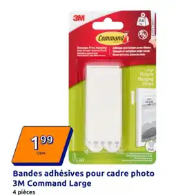 Action Bandes adhésives pour cadre photo 3m command large offre