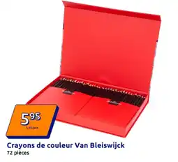 Action Crayons de couleur van bleiswijck 72 pièces offre
