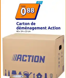 Action Carton de déménagement action offre