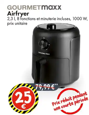 TEDi GOURMETMAXX Airfryer offre