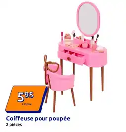 Action Coiffeuse pour poupée offre