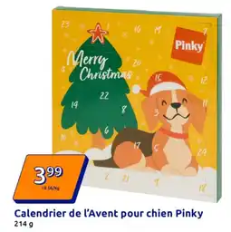 Action Calendrier de l'avent pour chien pinky offre