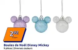 Action Boules de noël disney mickey offre