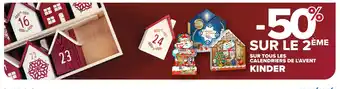 KINDER Sur tous les calendriers de l'avent