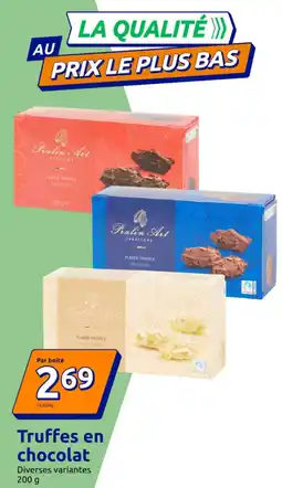 Action Truffes en chocolat offre