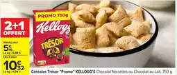 Carrefour KELLOGG'S Céréales Trésor"Promo offre
