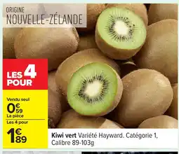 Carrefour Kiwi vert offre