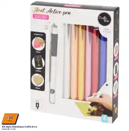 Action Kit stylo thermique Crafts & Co offre