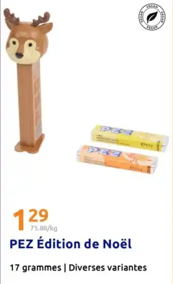 Action Pez édition de noël offre