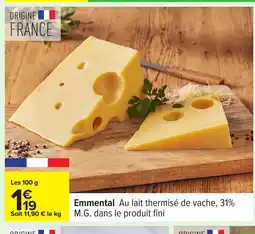 Carrefour Emmental offre