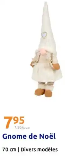 Action Gnome de Noël offre