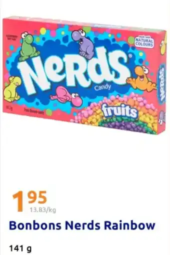 Action Bonbons Nerds Rainbow offre
