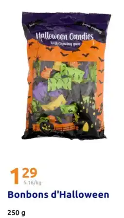 Action Bonbons d'Halloween offre