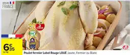 Carrefour LOUÉ Poulet fermier Label Rouge offre