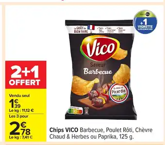 Carrefour VICO Chips offre