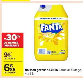 Carrefour FANTA Boisson gazeuse offre