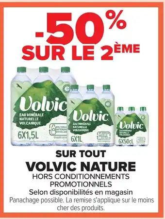 VOLVIC NATURE Sur tout