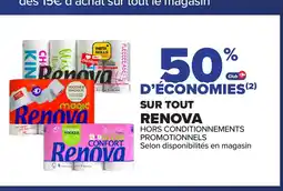 Carrefour RENOVA Sur tout offre